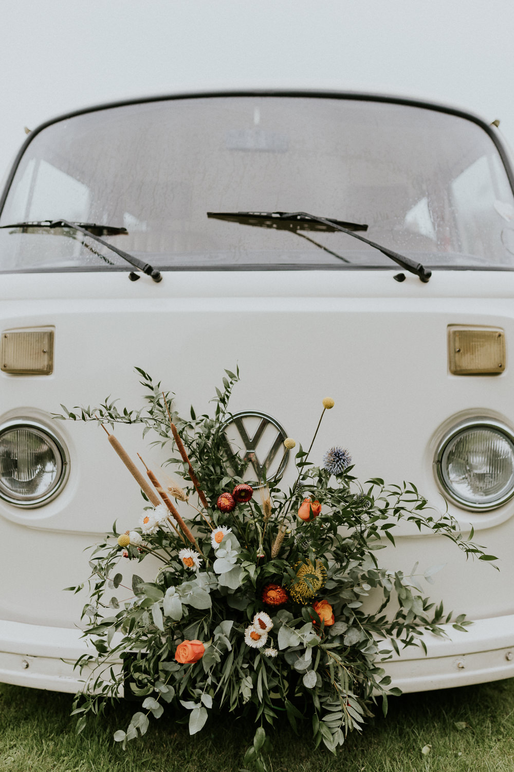 Flowers Campervan Wedding Ideas Heather Sham