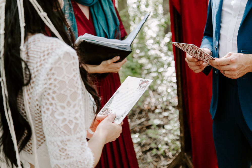 Dark Pink Wedding Ideas Caroline Opacic Photography