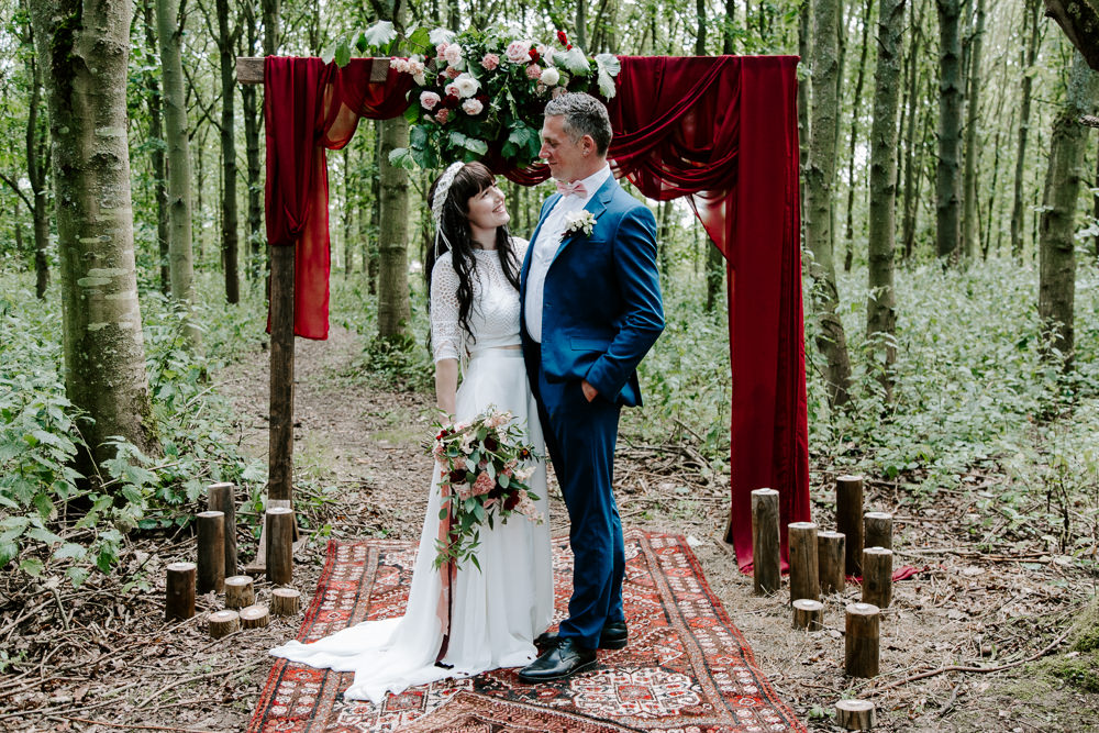 Dark Pink Wedding Ideas Caroline Opacic Photography