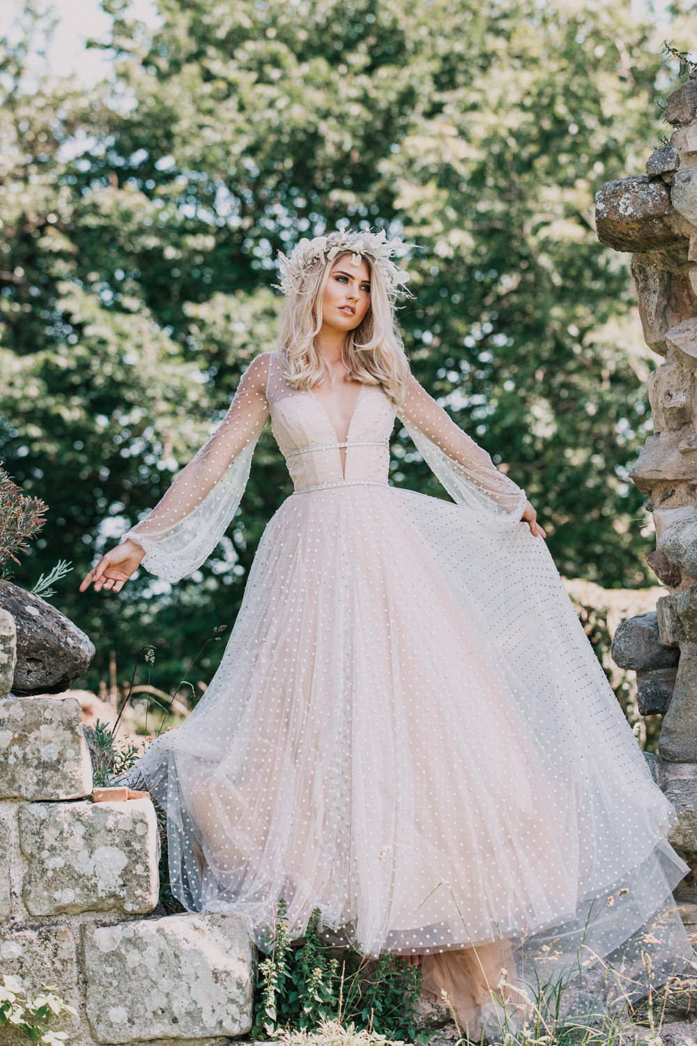 slim fit dress slacks Bohemian Sparkly Sequined Luxury Wedding Dresses ZW209 – TANYA BRIDAL