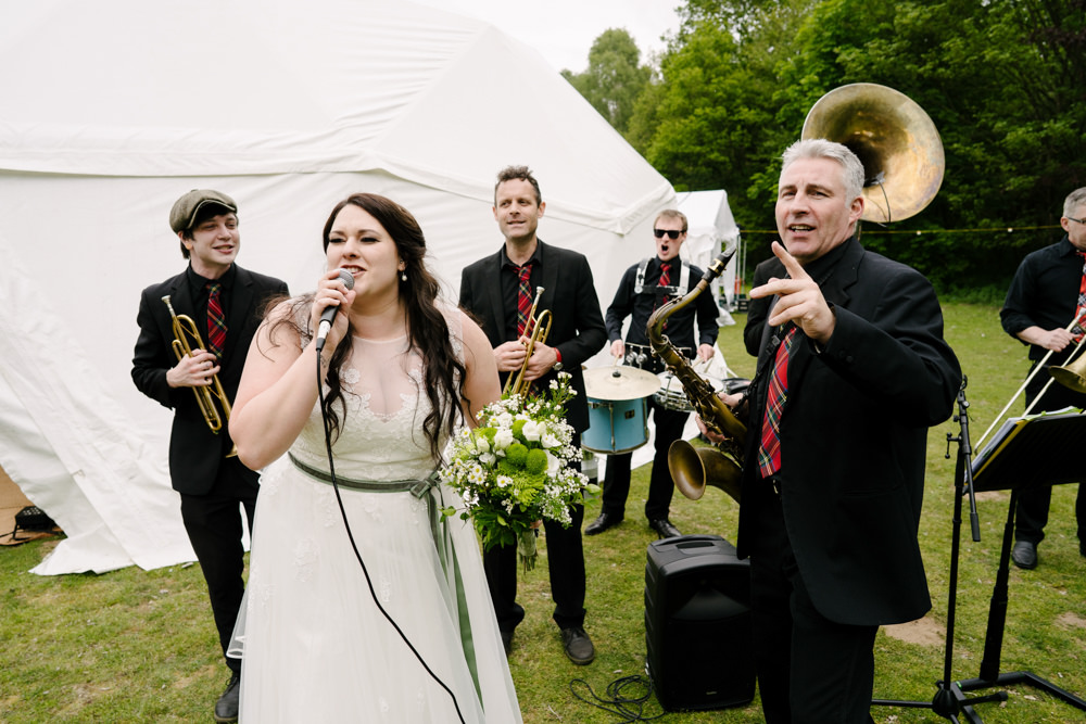 Geodome Campsite Wedding Aden Priest Photography