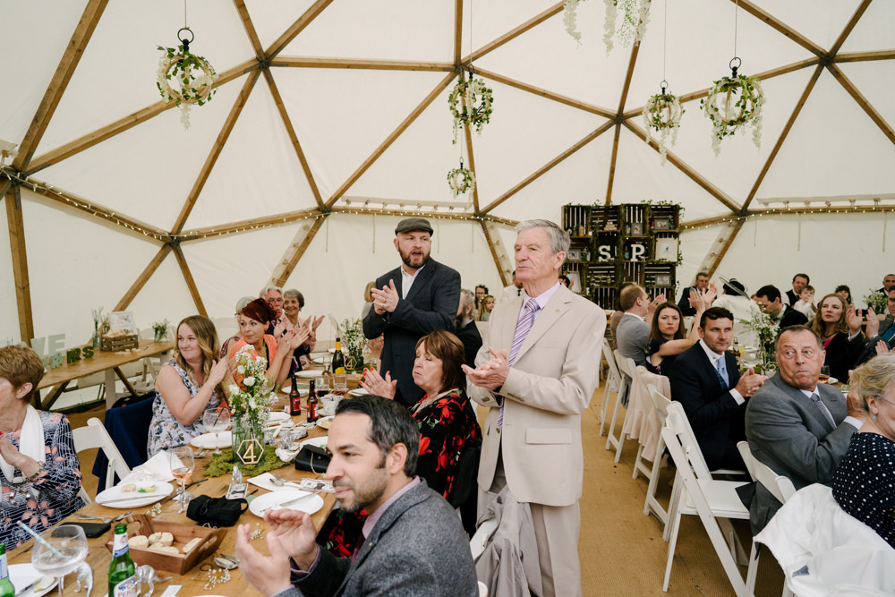 Geodome Campsite Wedding Aden Priest Photography