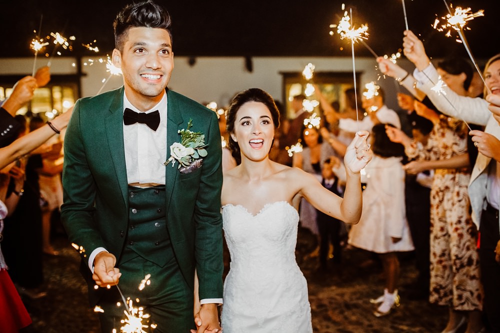 Sparklers Sparkler Exit Send Off Greek English Wedding Holly Collings Photography
