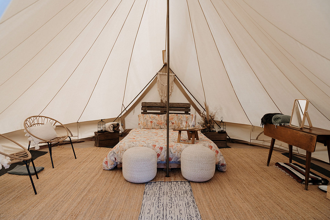 Bell Tent Honeymoon Suite Mountain Elopement Petite Visuals