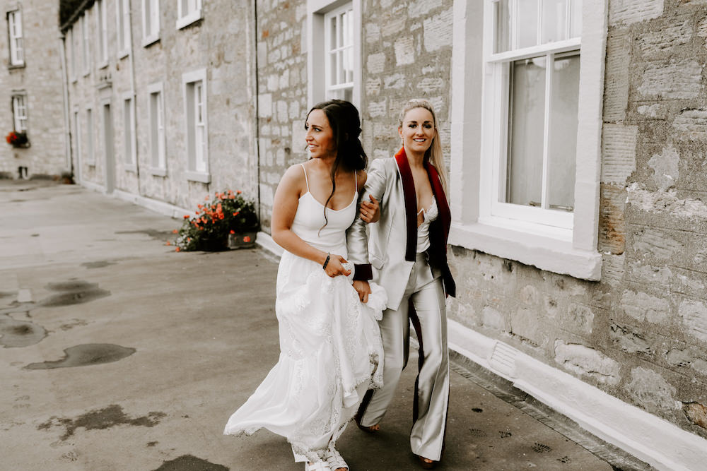 Dress Gown Bride Bridal Skirt Top Bohemian Orocco Pier Wedding Meggy Mac Photography