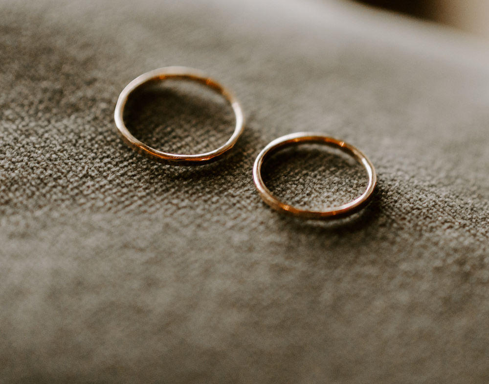 Rings Bands Orocco Pier Wedding Meggy Mac Photography