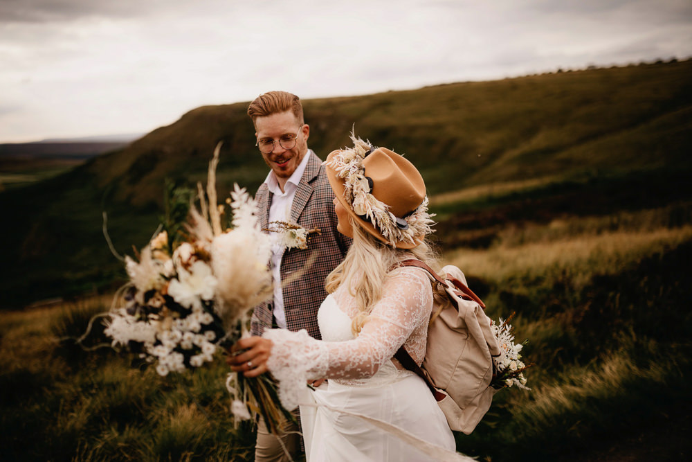 Peak District Elopement Fly On The Wall Photography