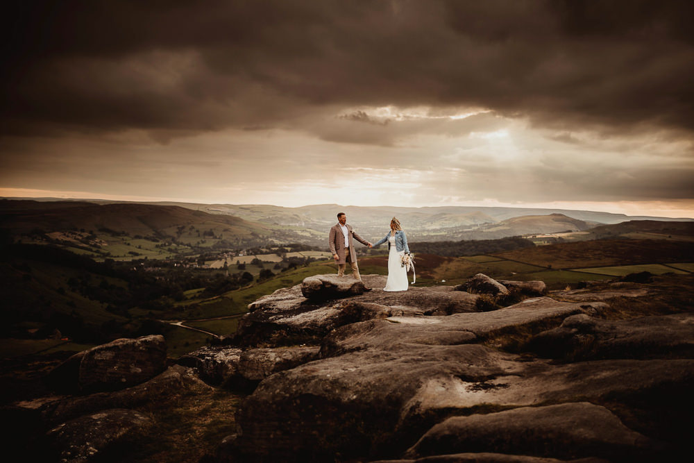 Peak District Elopement Fly On The Wall Photography