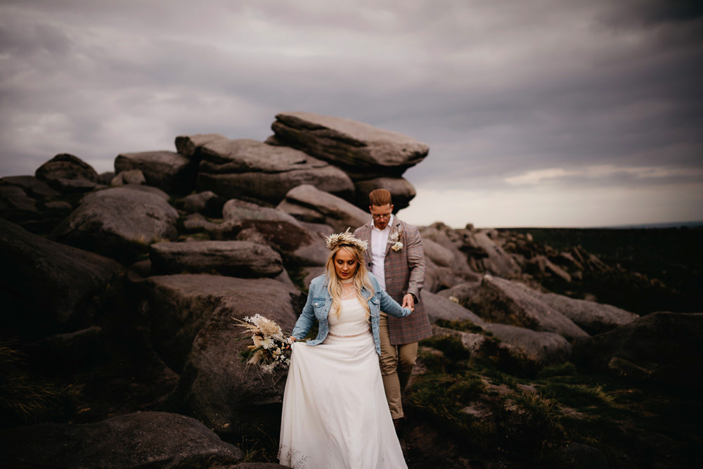 Peak District Elopement Fly On The Wall Photography