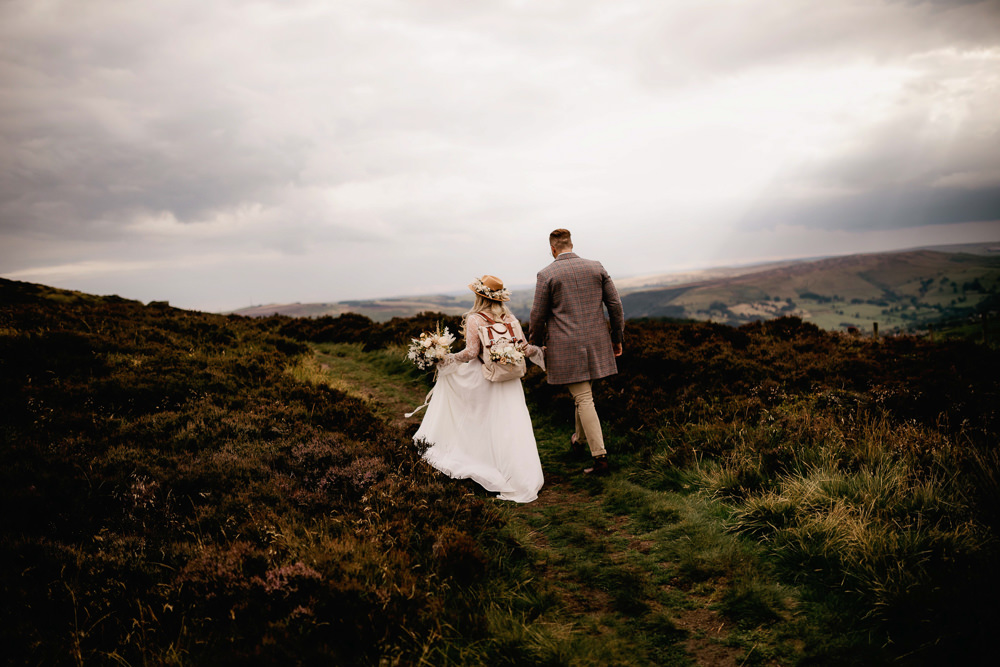 Peak District Elopement Fly On The Wall Photography