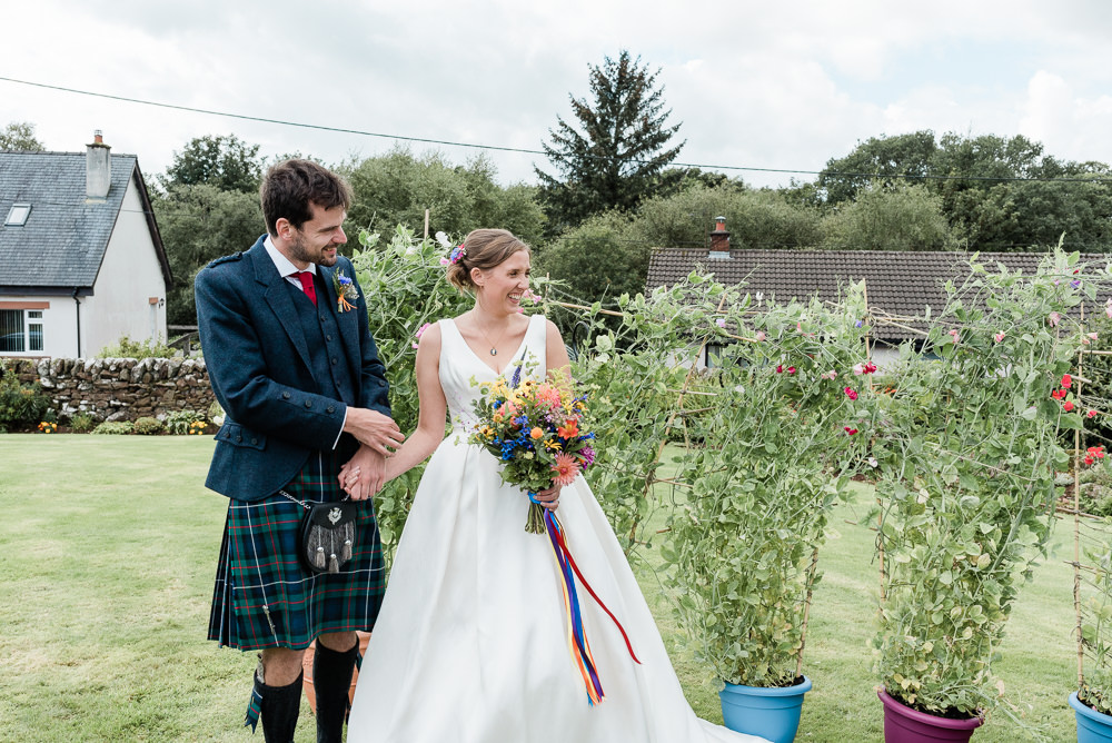 Scotland Garden Wedding LJ Horton Photography