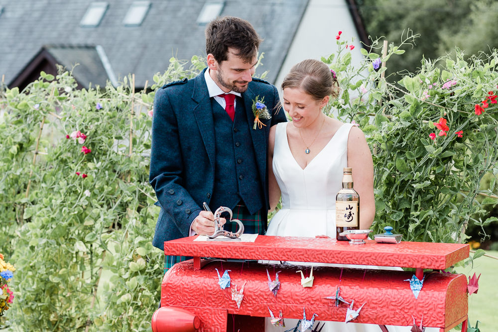 Scotland Garden Wedding LJ Horton Photography