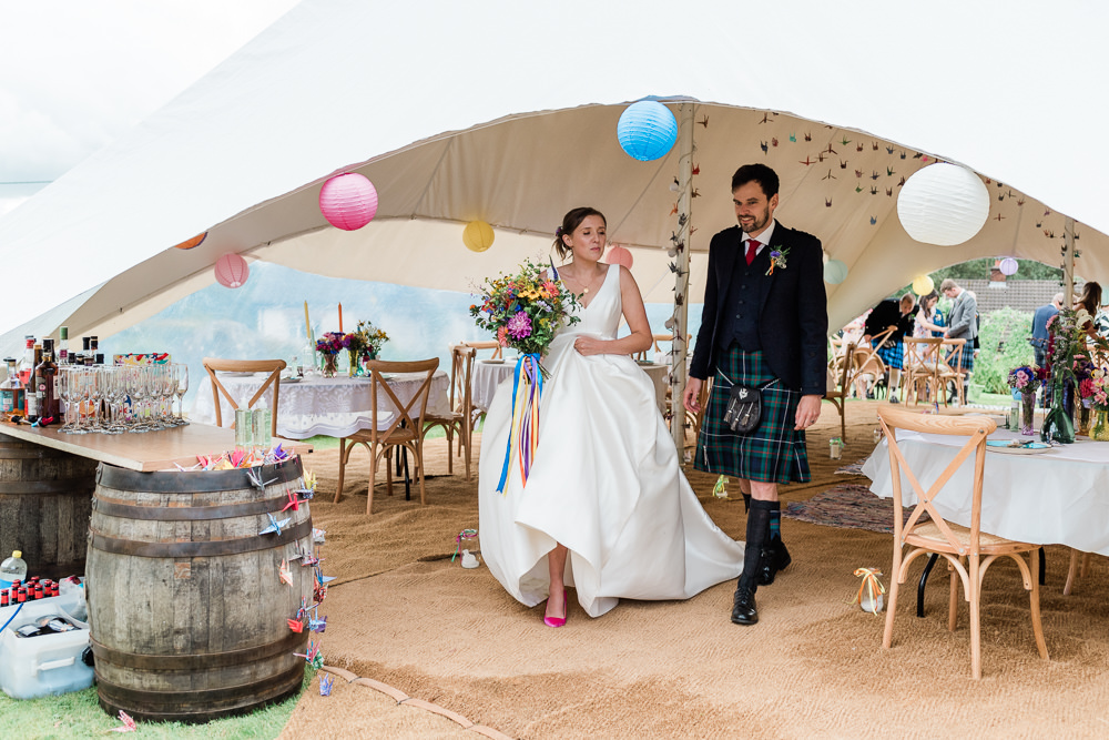 Scotland Garden Wedding LJ Horton Photography