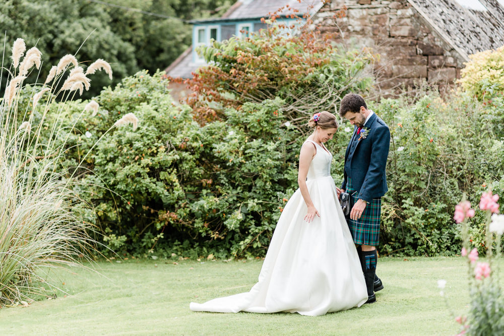 Scotland Garden Wedding LJ Horton Photography