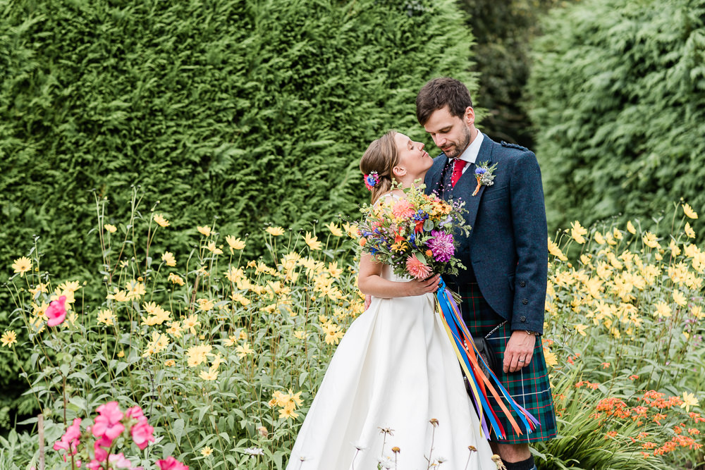 Scotland Garden Wedding LJ Horton Photography