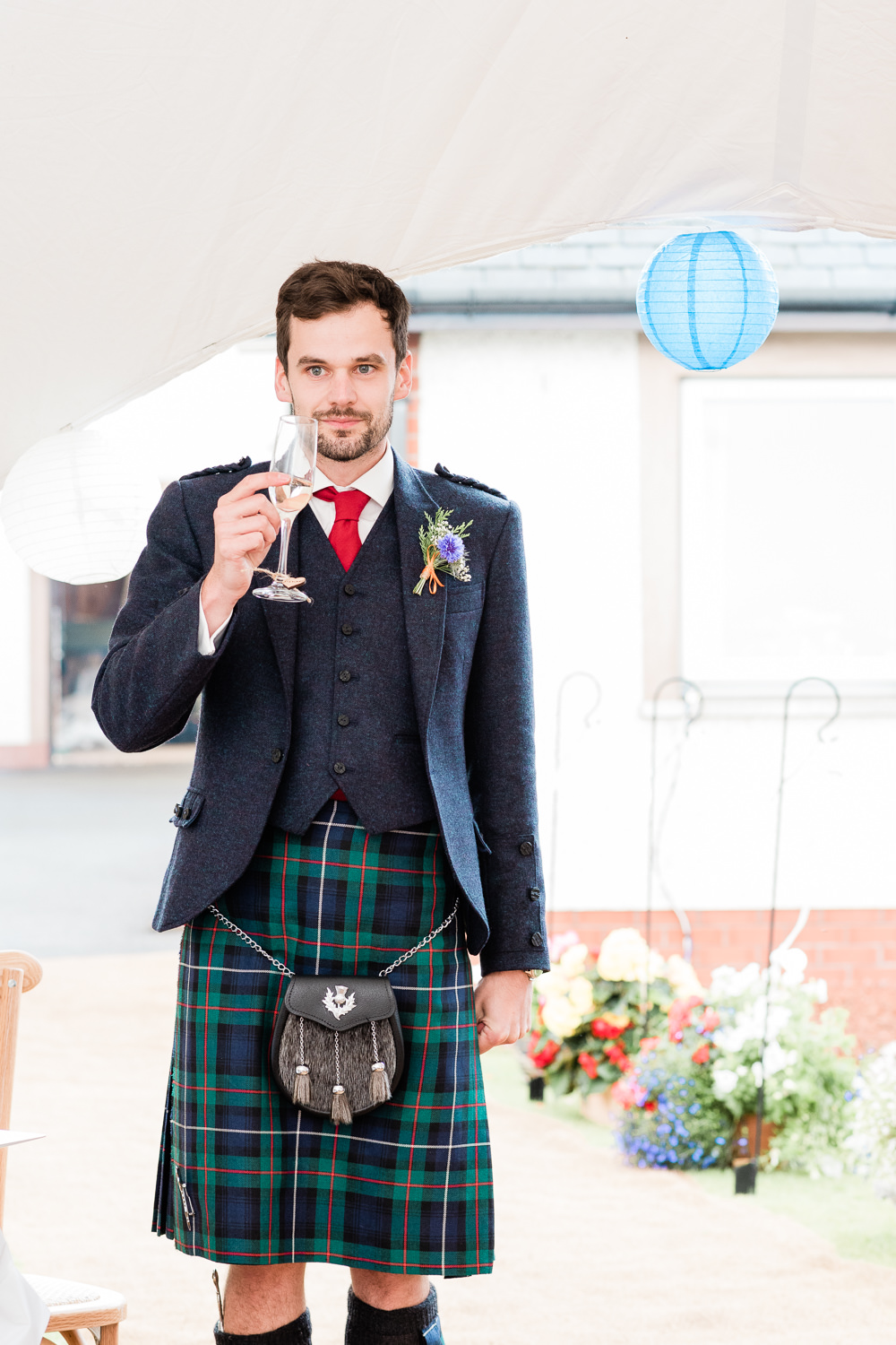 Scotland Garden Wedding LJ Horton Photography