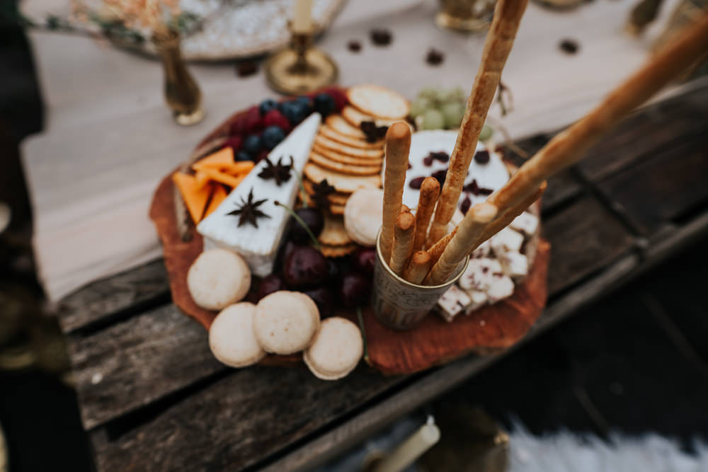 Food Treats UK Boho Elopement Jenny Appleton