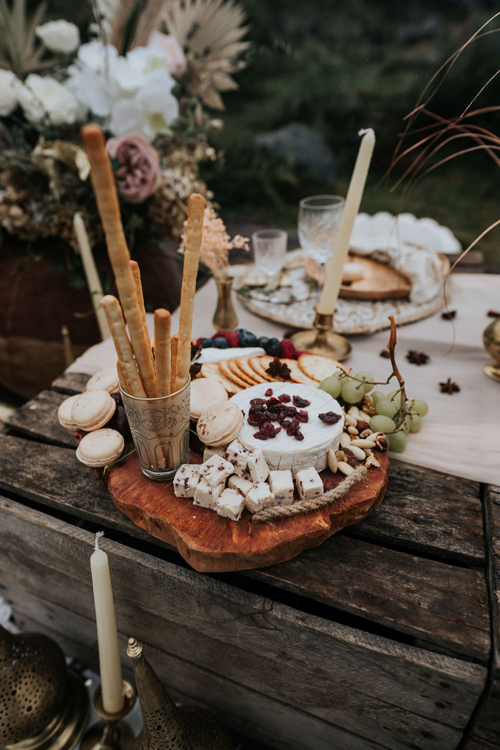 Food Treats UK Boho Elopement Jenny Appleton