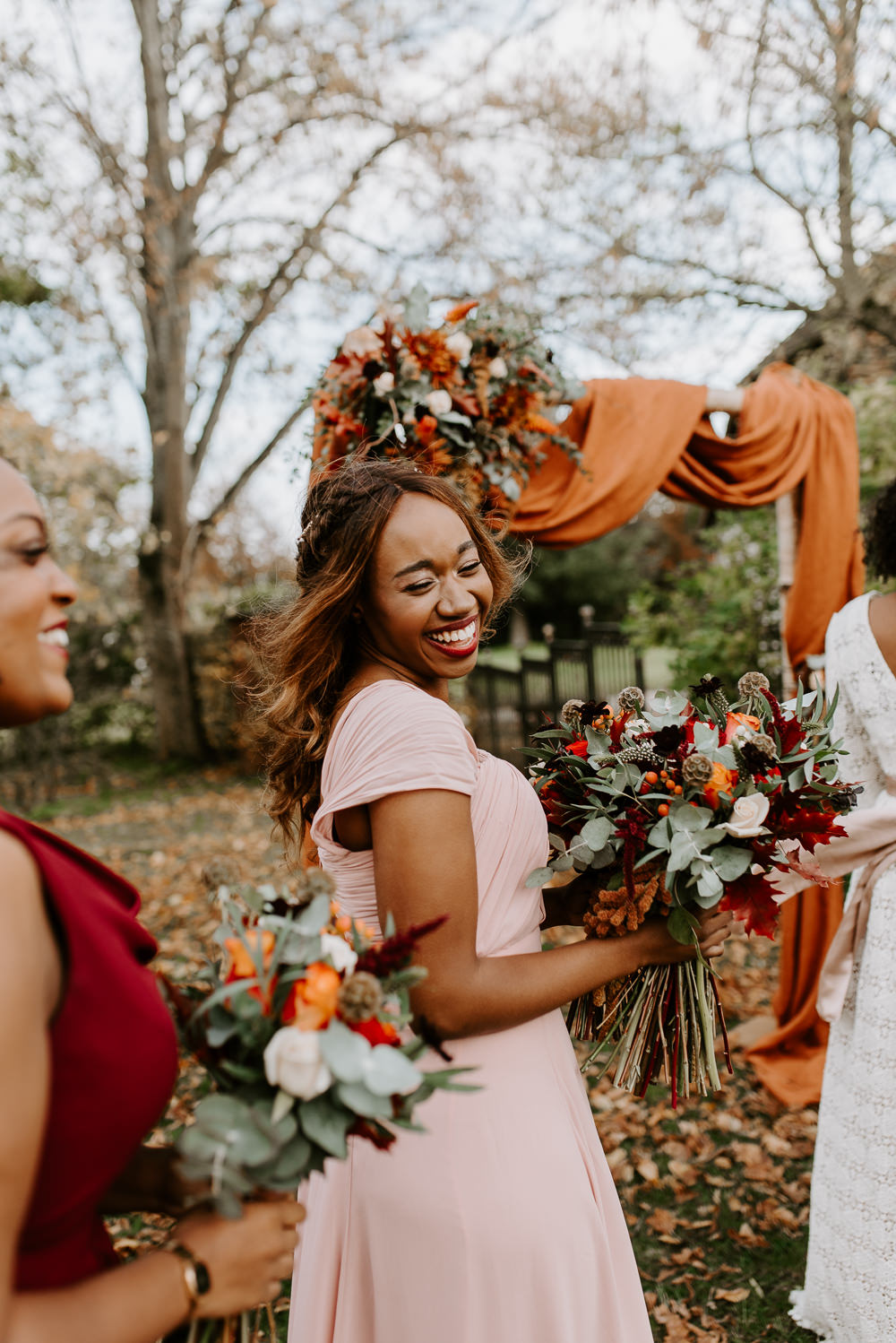 Autumn Wedding Colours Laura Williams Photography