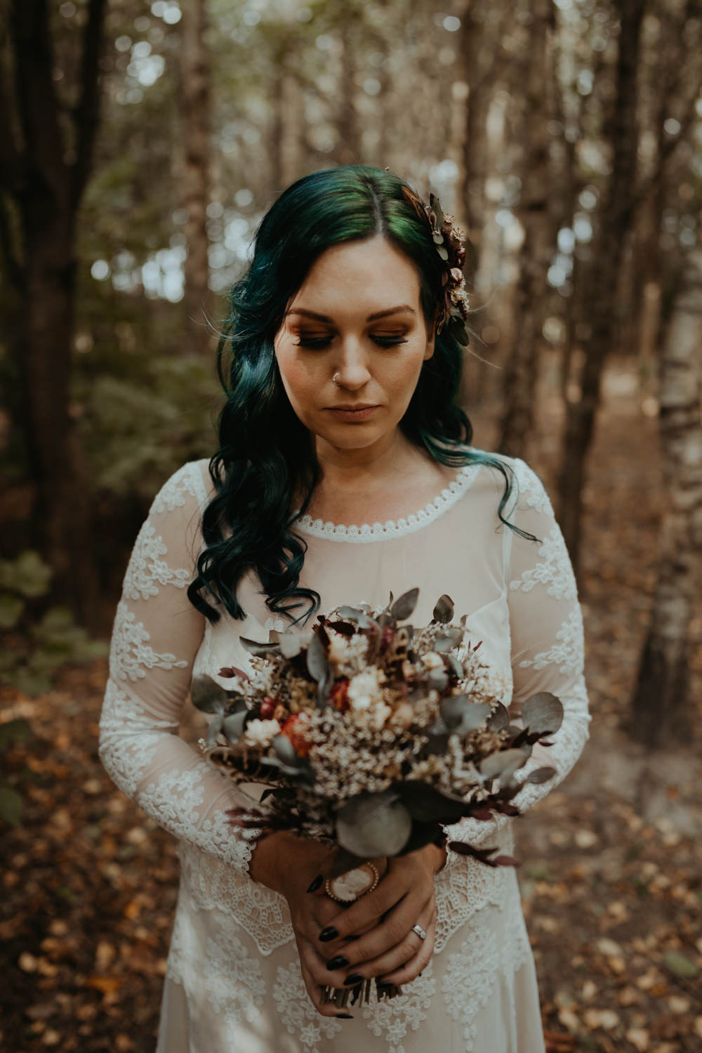 Bride Bridal Hair Style Barn Didcot Wedding Jen Marino Photography