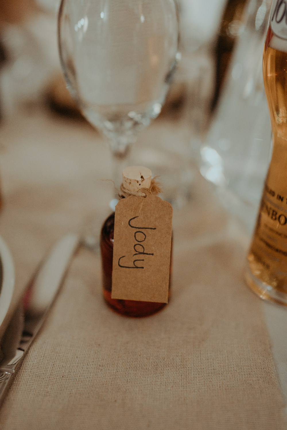 Drink Favours Barn Didcot Wedding Jen Marino Photography