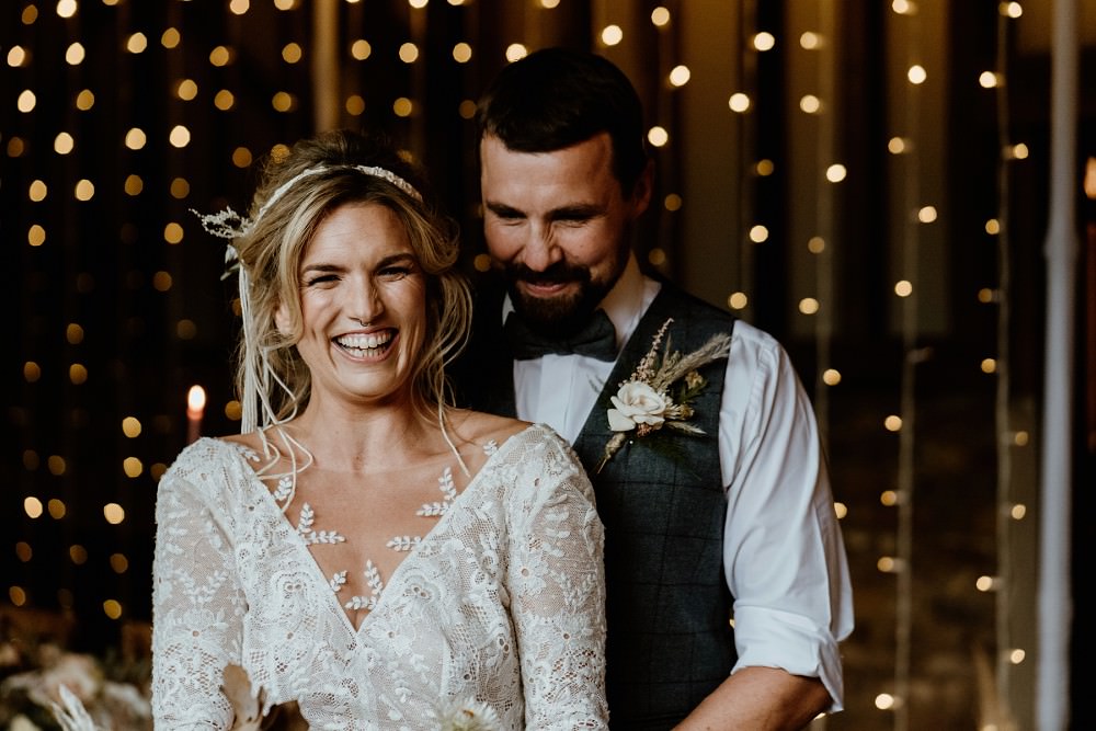 Barn Wedding Lights Sharron Gibson
