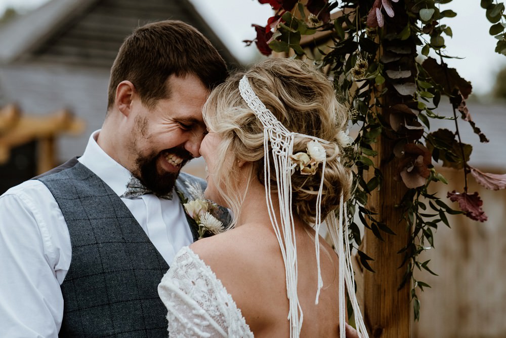 Barn Wedding Lights Sharron Gibson