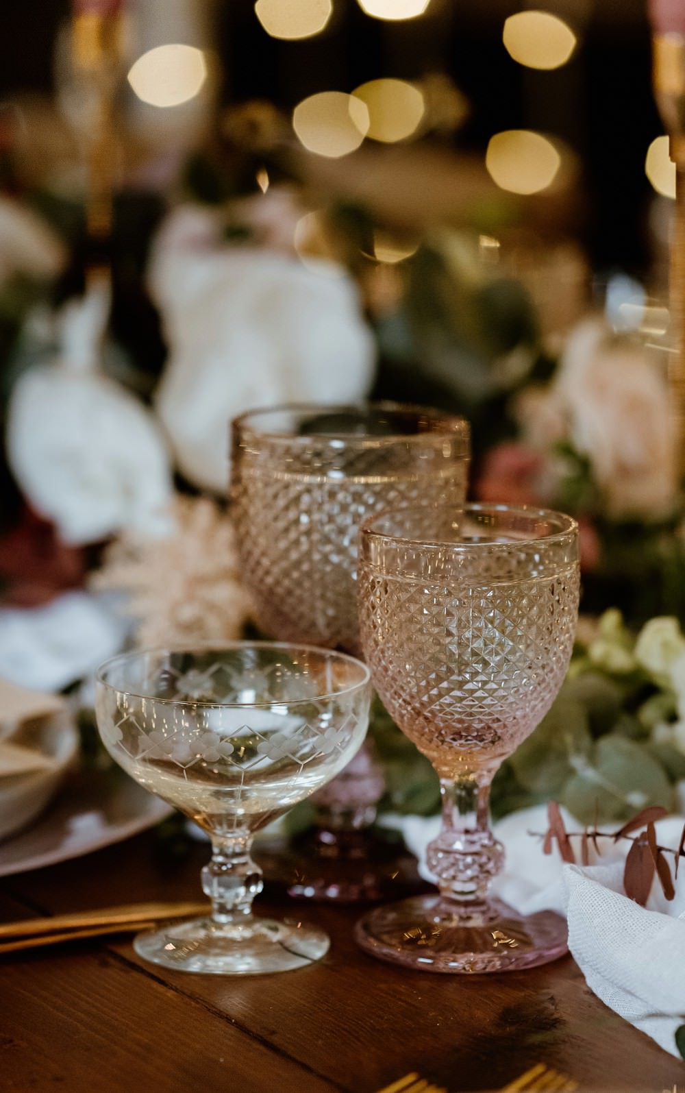 Glasses Barn Wedding Lights Sharron Gibson