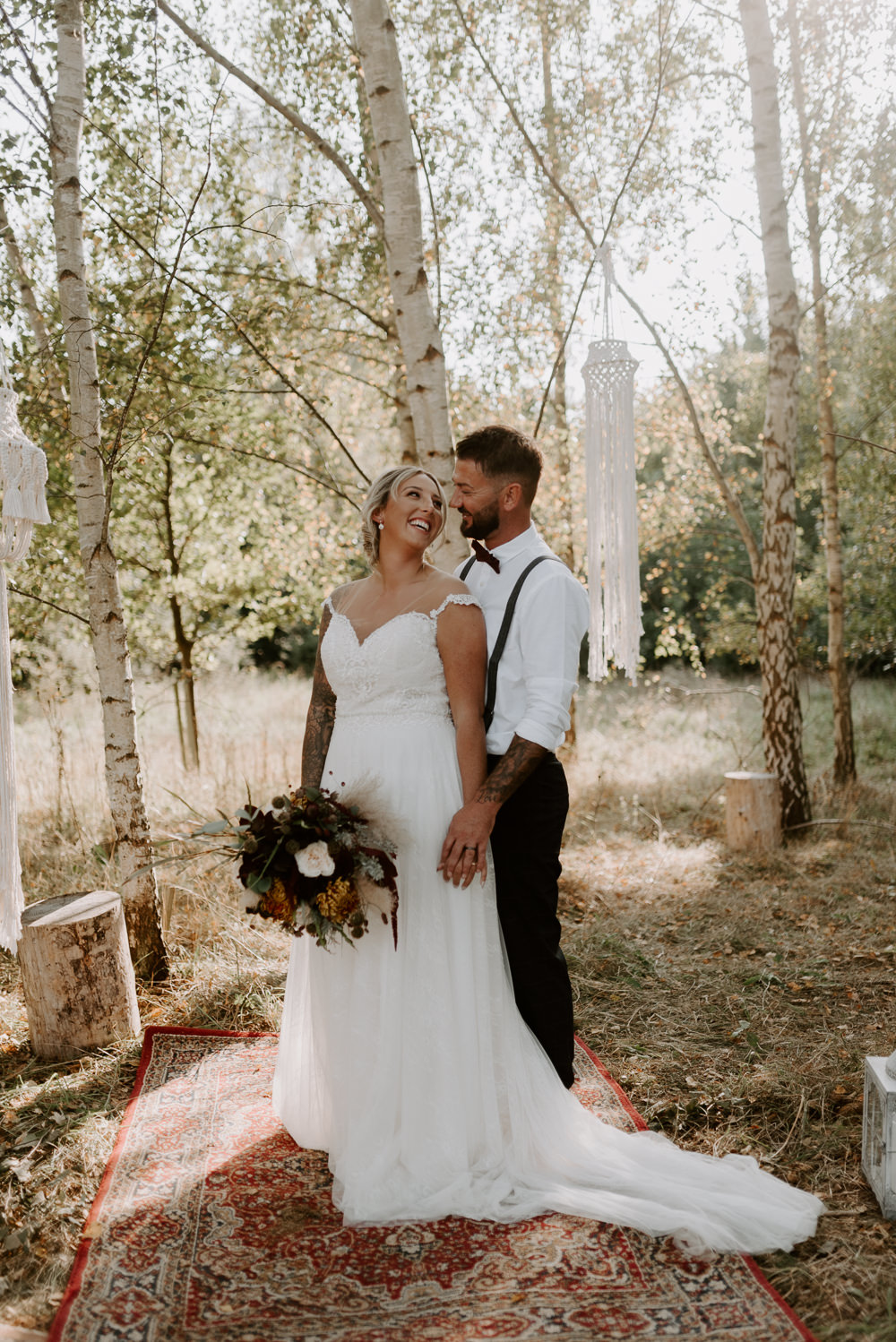 Burnt Orange Wedding Ideas Laura Williams Photography