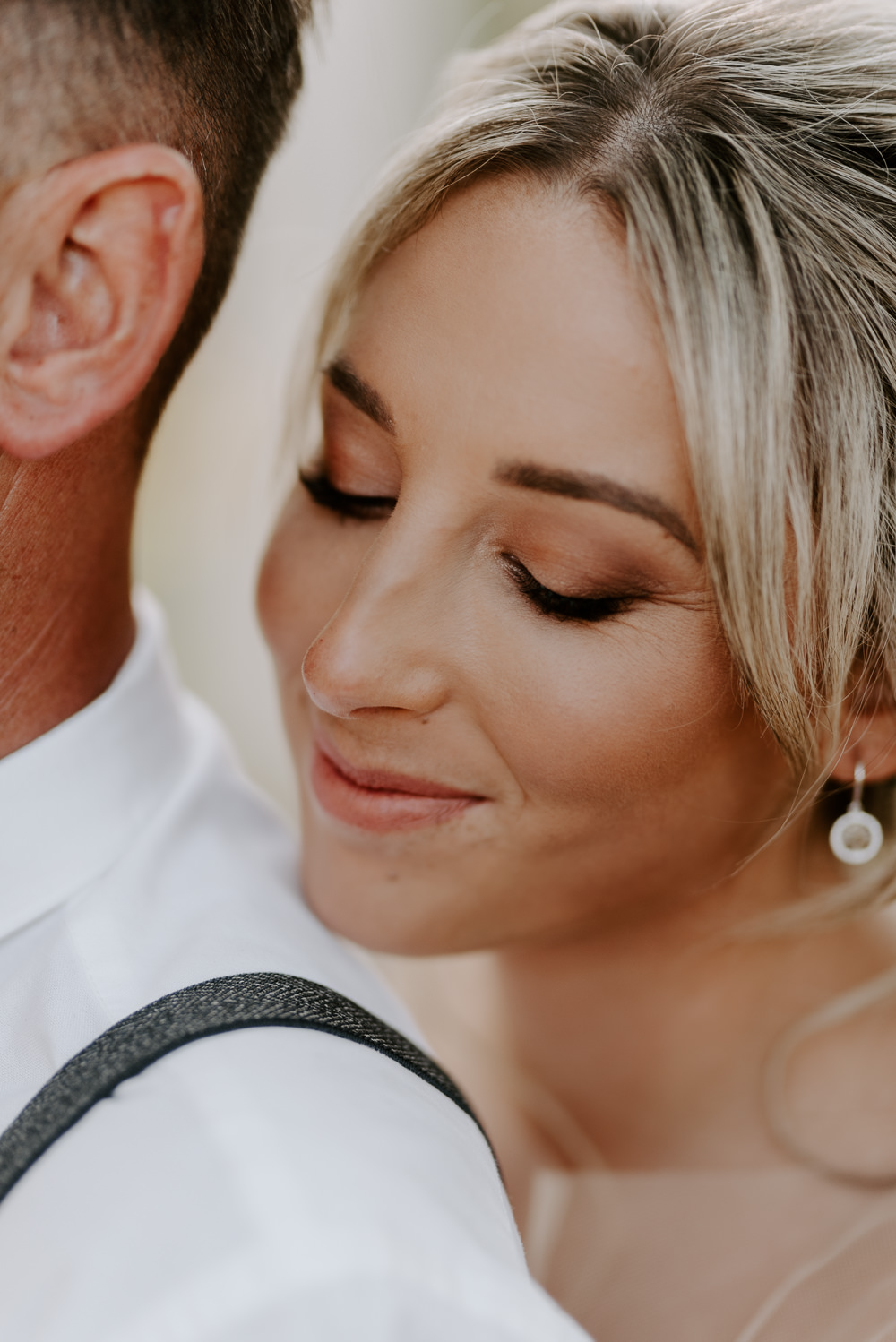 Bride Bridal Make Up Burnt Orange Wedding Ideas Laura Williams Photography
