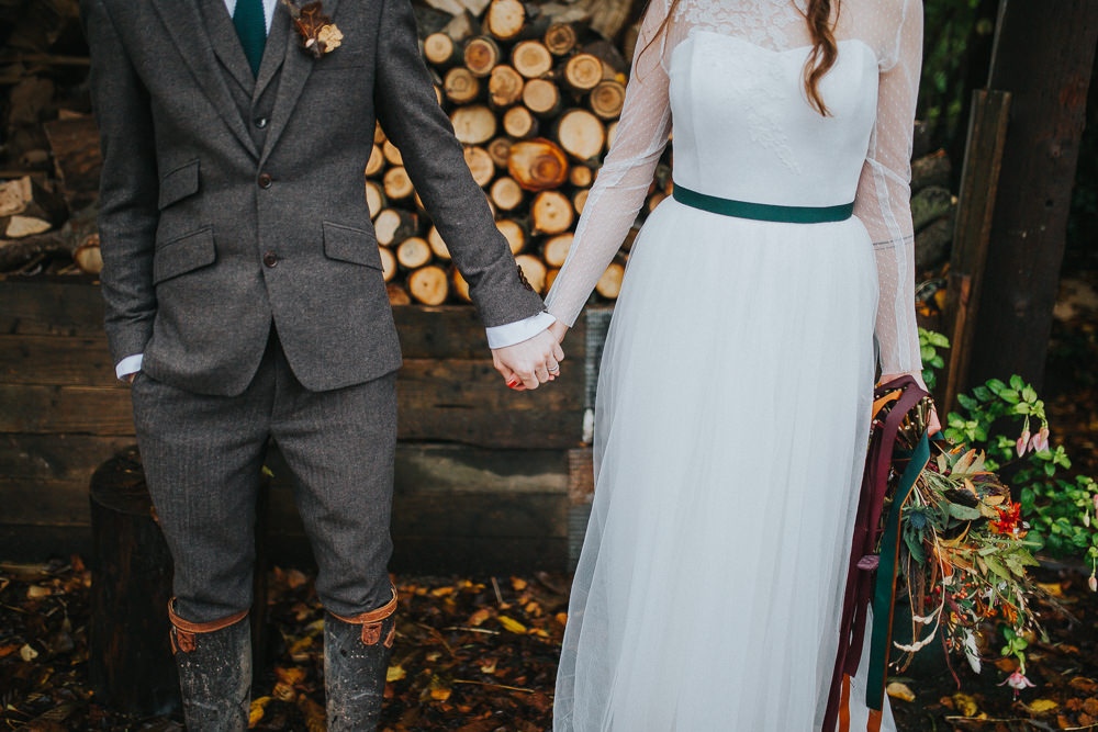 Cider Barn Wedding Electric Blue Photos