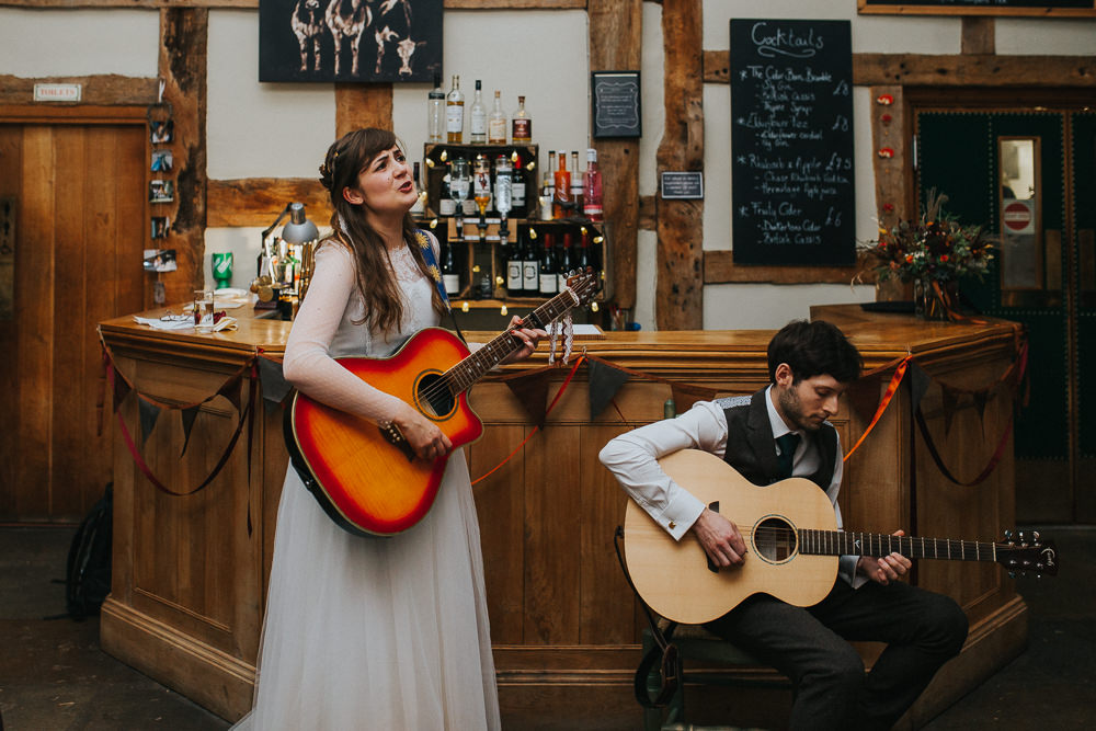 Cider Barn Wedding Electric Blue Photos