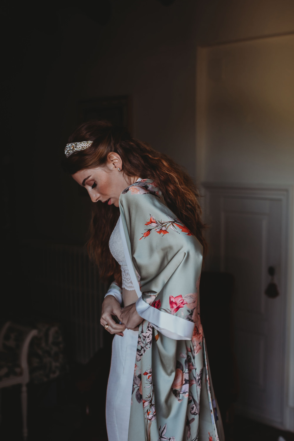 Bride Bridal Dressing Gown Robe Intimate Wedding Spain Ofelia Matos