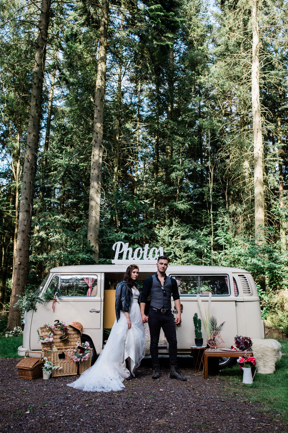VW Campervan Photo Booth Non Traditional Wedding Ideas Becky Wright