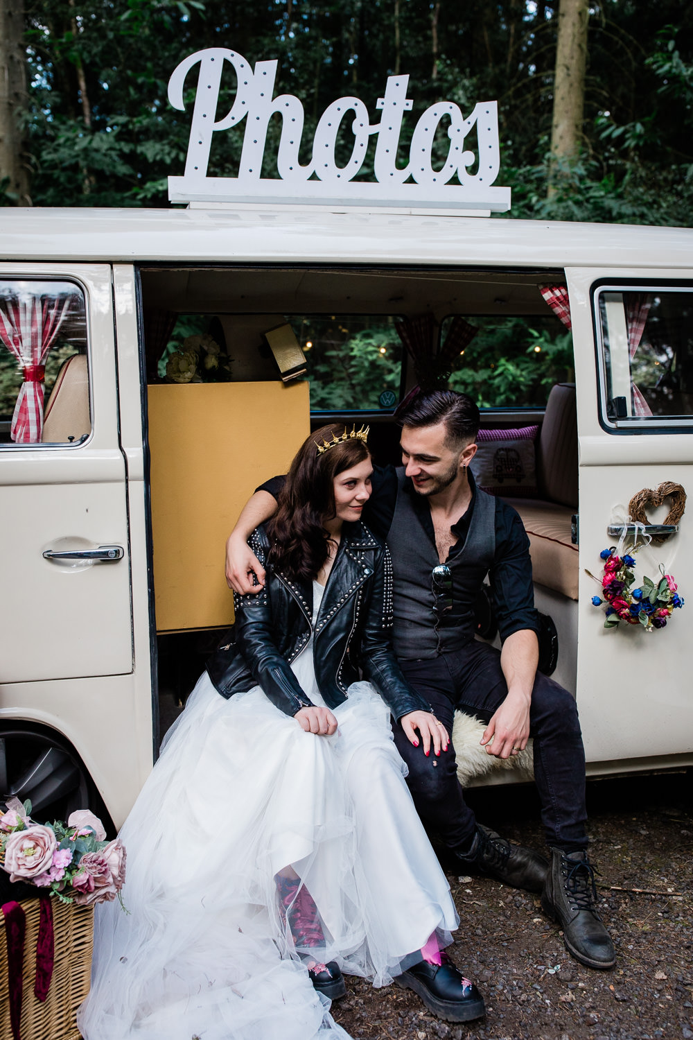 VW Campervan Photo Booth Non Traditional Wedding Ideas Becky Wright