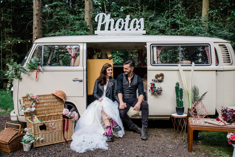 VW Campervan Photo Booth Non Traditional Wedding Ideas Becky Wright