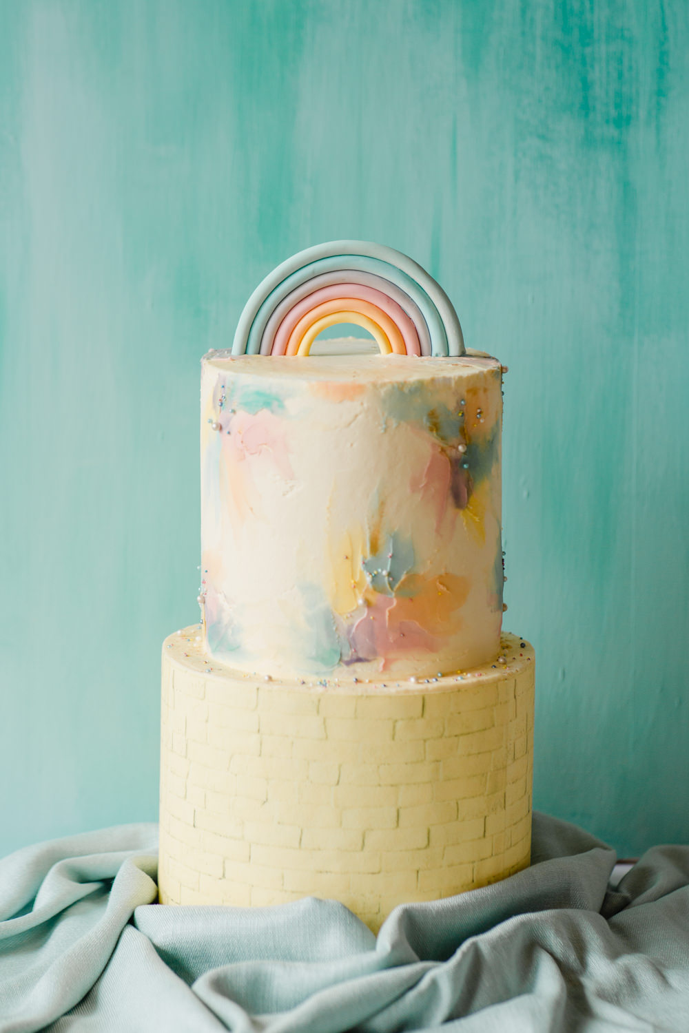 Rainbow Wedding Ideas Michelle Huggleston Photography