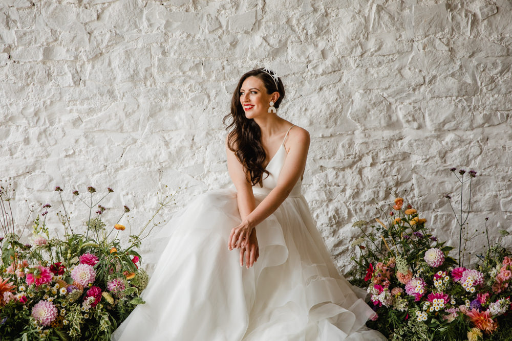 Rainbow Wedding Ideas Michelle Huggleston Photography