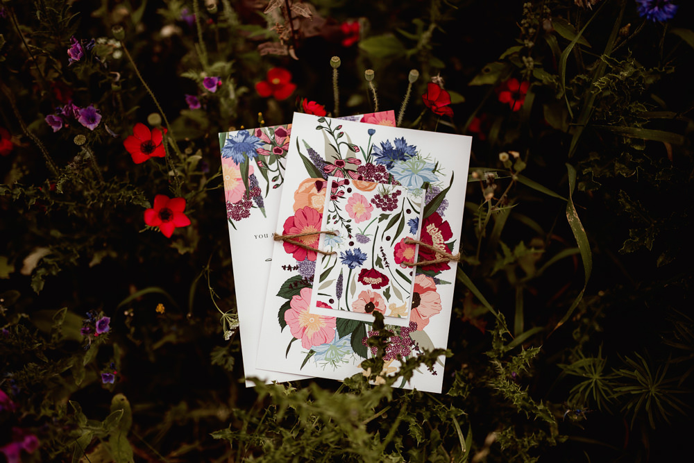 Stationery Invite Invitation Floral Flower Sheffield Manor Lodge Wedding Fly On The Wall Photography