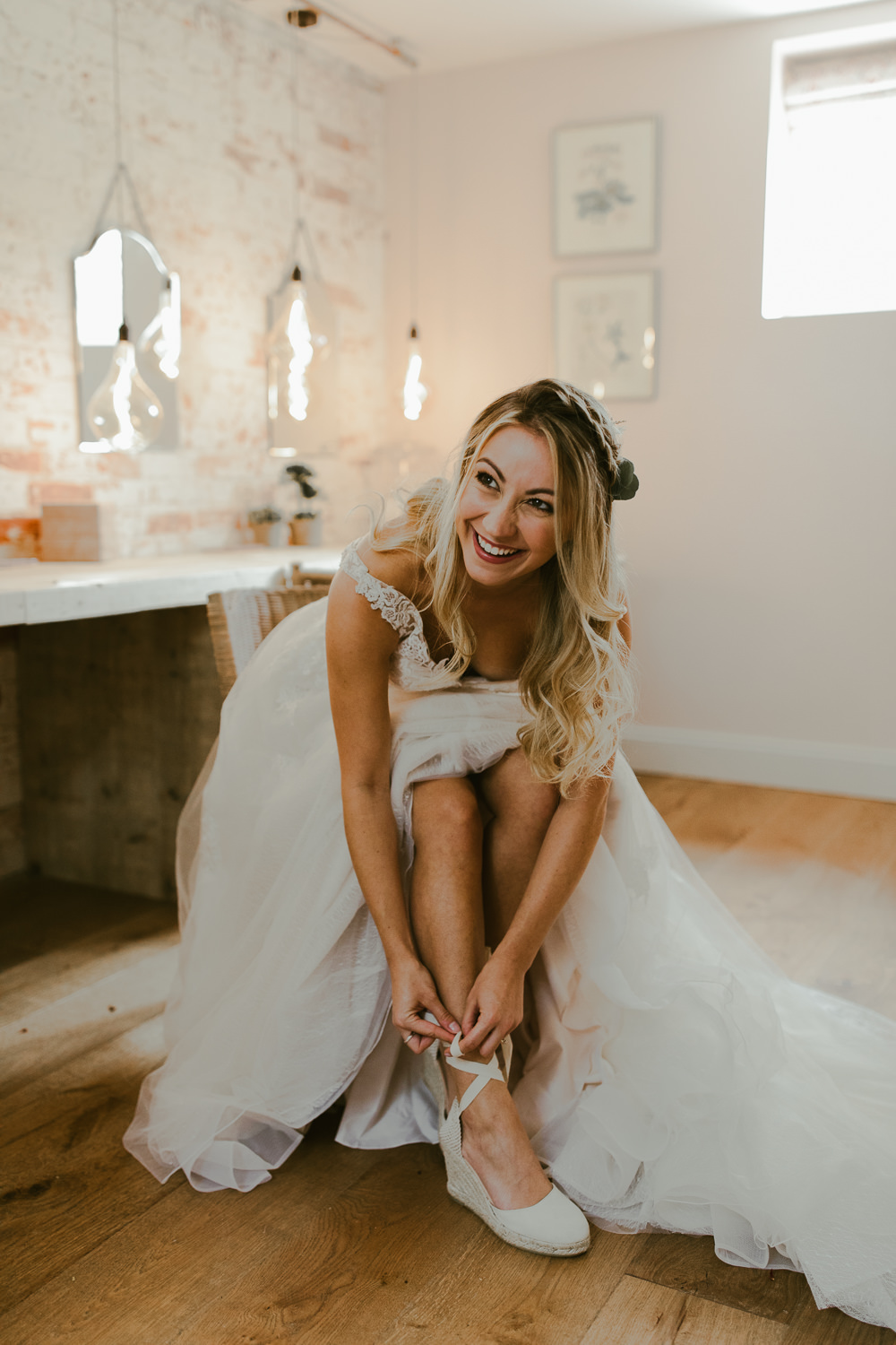 Bride Bridal Shoes Vineyard Wedding Ideas Jasmine Andrews