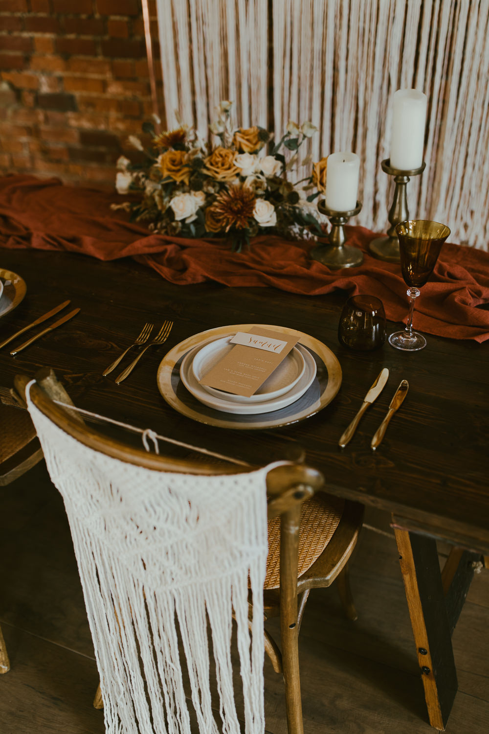 Macrame Chairs Vineyard Wedding Ideas Jasmine Andrews