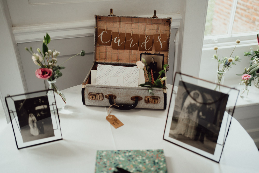 Card Suitcase Box Winchester House Wedding Emily and Steve