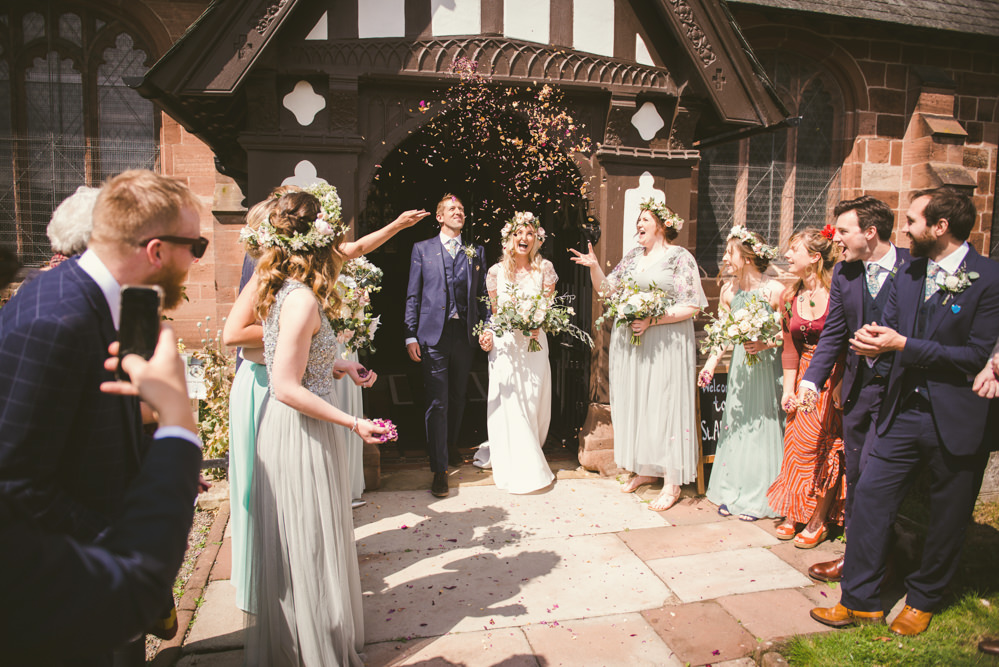 Confetti Throw Yurt Wedding Reception Mr Sleeve