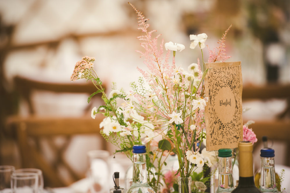 Centrepiece Flowers Decor Yurt Wedding Reception Mr Sleeve