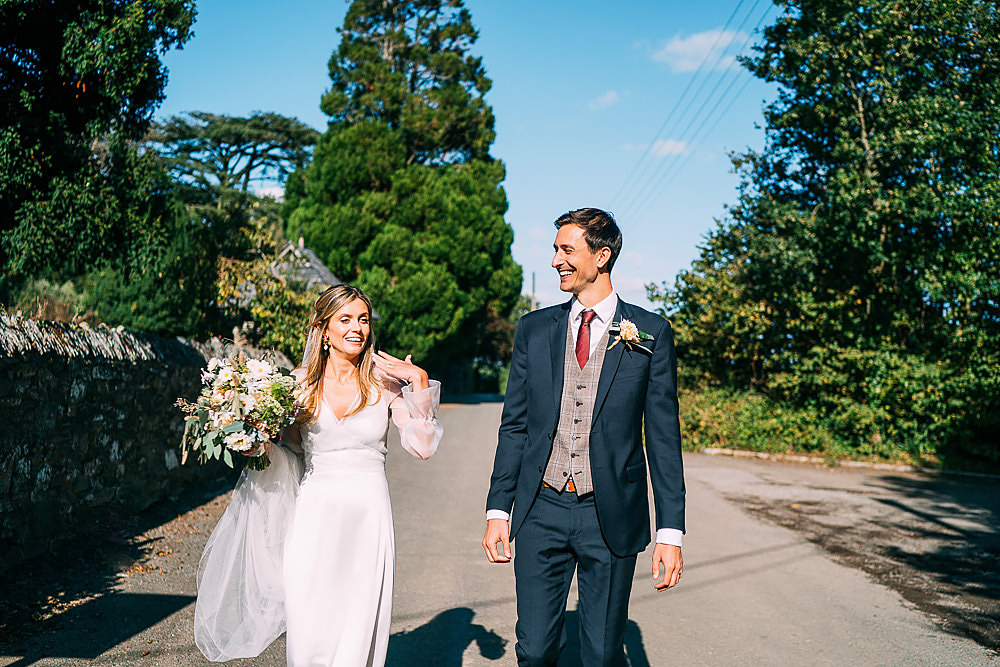 Groom Suit Navy Grey Waistcoat Red Tie Anran Wedding Albert Palmer Photography