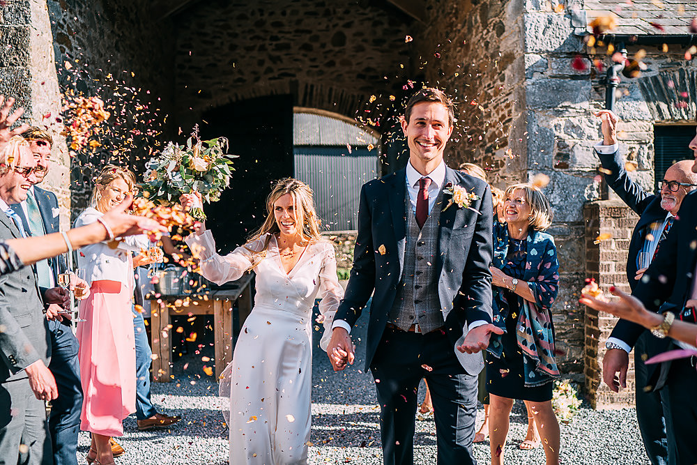 Confetti Throw Anran Wedding Albert Palmer Photography