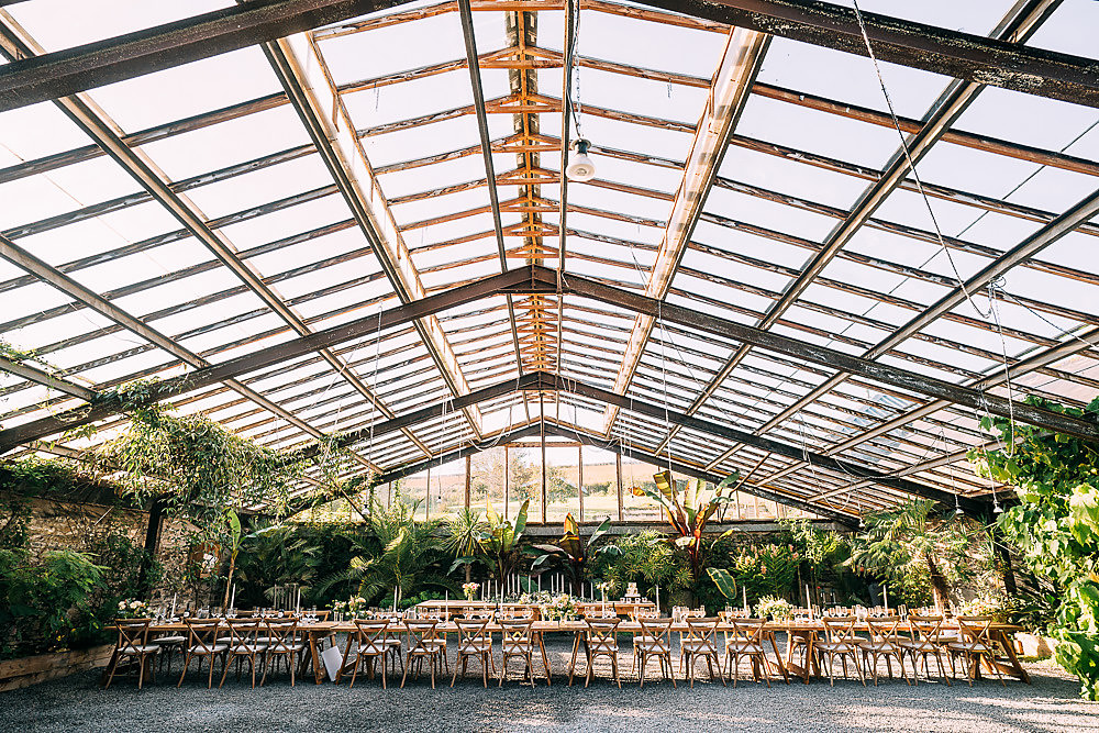 Glasshouse Reception Decor Anran Wedding Albert Palmer Photography