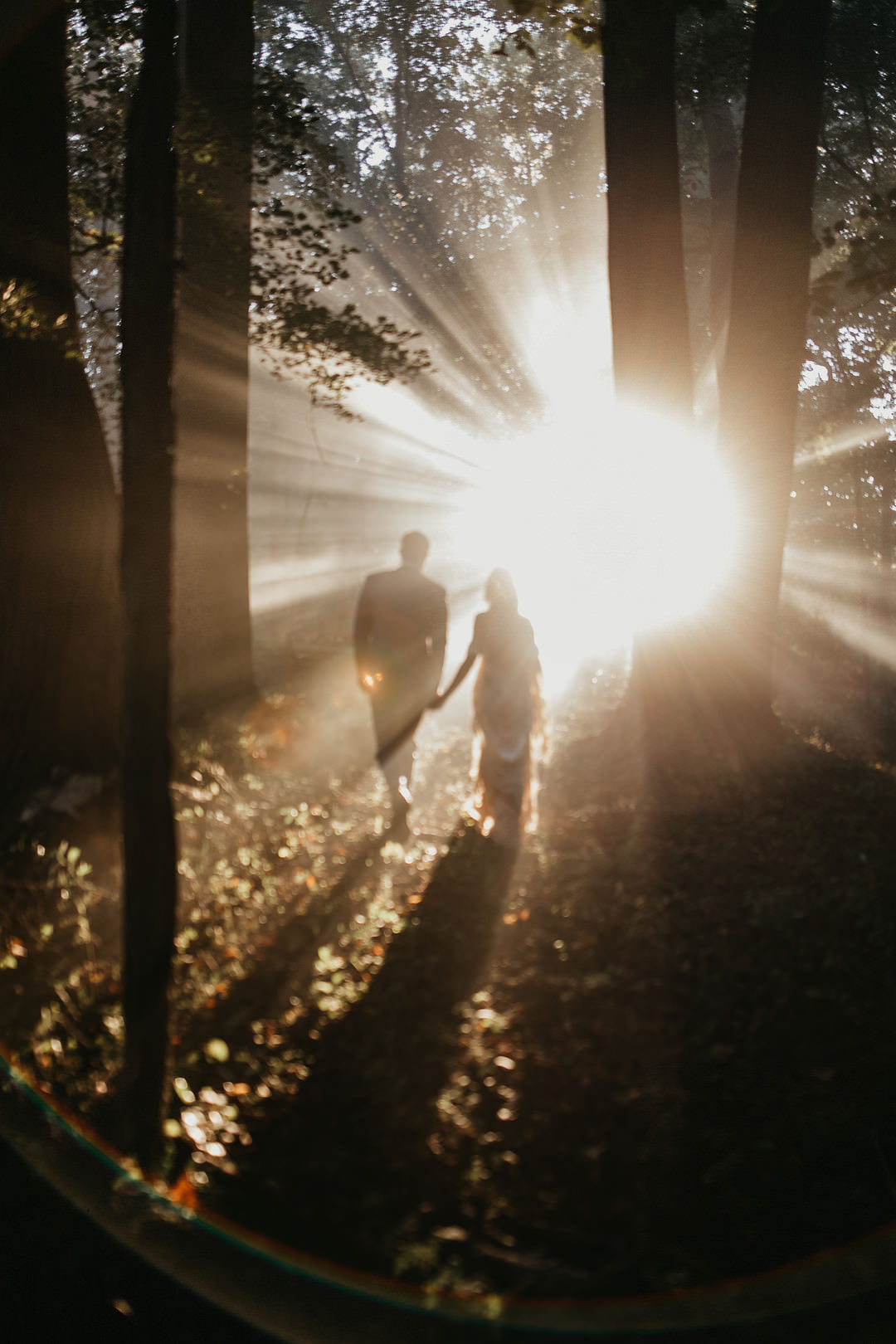 Backyard Woodland Wedding A&M Photography