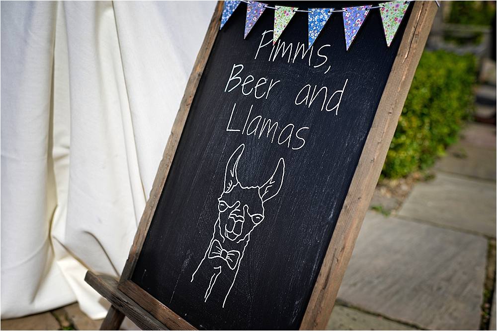 Sign Signs Signage Browsholme Hall Wedding Jules Fortune Photography