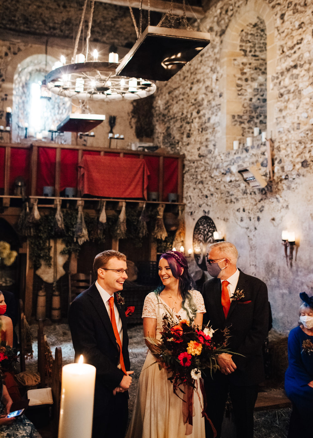 Colourful Alternative Wedding Hollie Carlin Photography